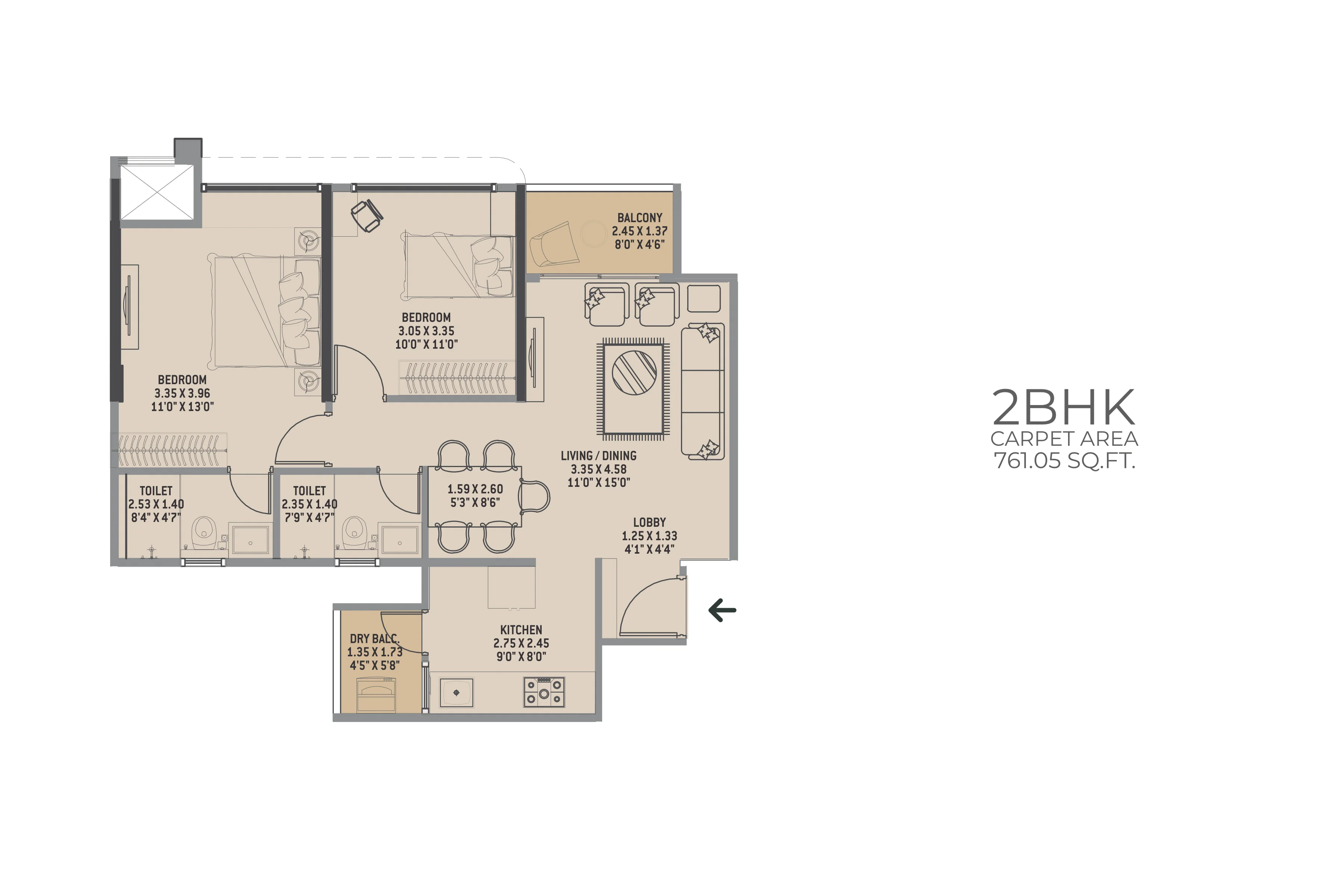 cielo floor plan